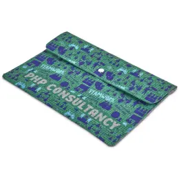 Hoppla Revo RPET Felt Document Holder Branded Flat